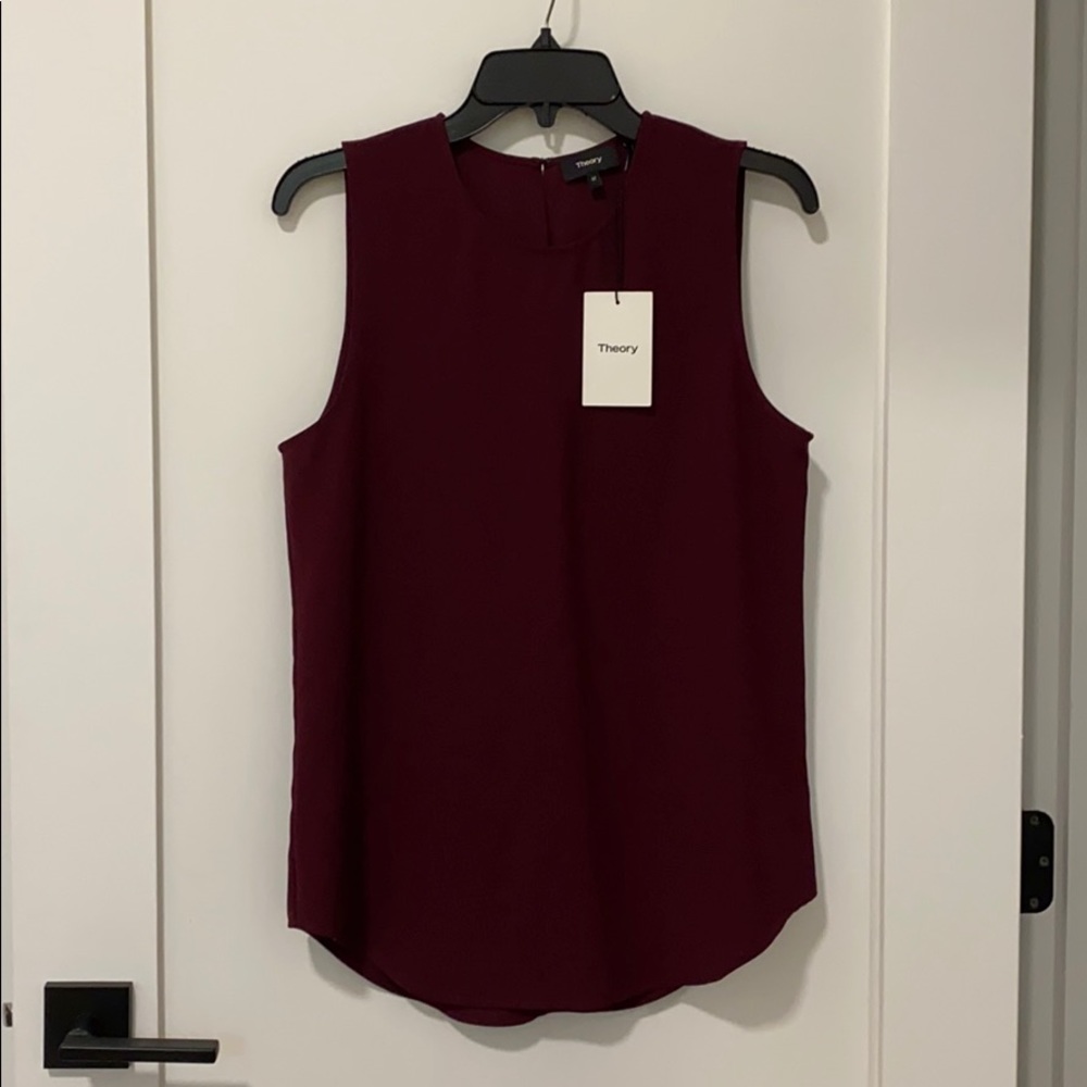 Brand New Theory Blouse, Size Med